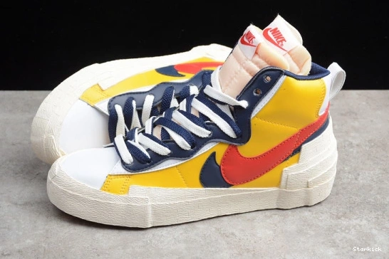 SACAI MID VARSITY MAIZE NIKE X BV0072-700 BLAZER 0911